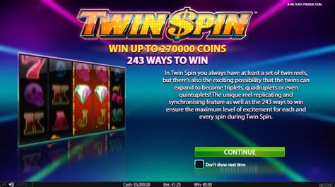 twin spin slot demo